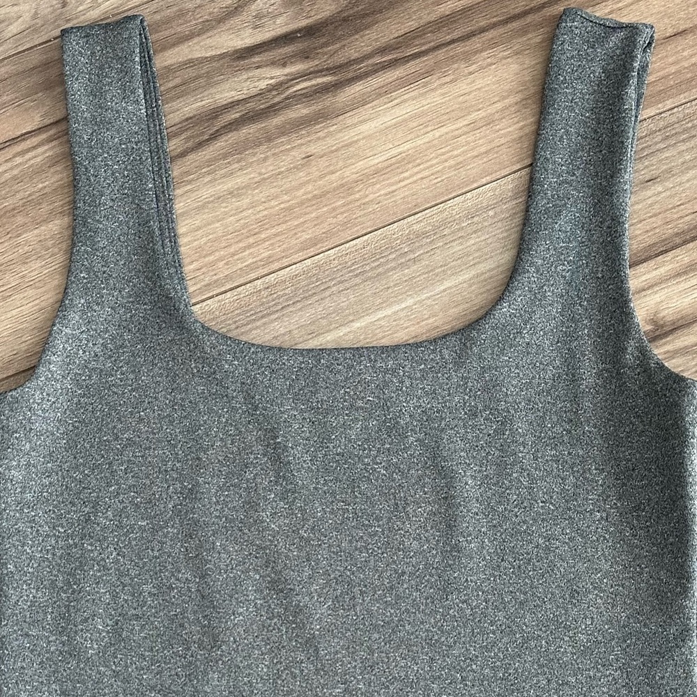 Dynamite Charcoal Sleeveless Top
